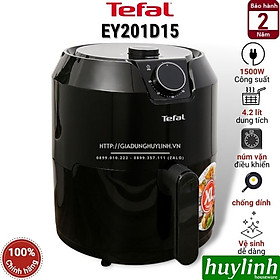 Mua Nồi chiên không dầu Tefal EY201815 - dung tích 4.2 lít - công suất 1500W - Thương hiệu Pháp - Hàng chính hãng