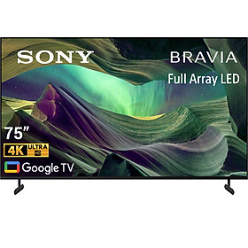Google Tivi Sony 4K 75 inch KD-75X85L model 2023 - Hàng chính hãng - Giao HCM và 1 số tỉnh thành