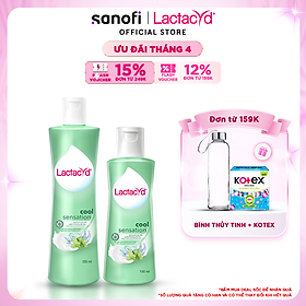 Bộ DDVS Phụ Nữ Lactacyd Cool Sensation 250ml  +  Lactacyd Cool Sensation 150ml