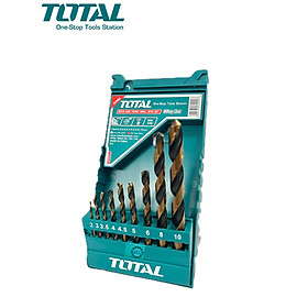 BỘ 9 MŨI KHOAN KIM LOẠI TACSD0095 TOTAL- HÀNG CHÍNH HÃNG