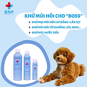 Khử mùi hôi, nước tiểu cho thú cưng BNP chai 100ml - dạng xịt phun sương