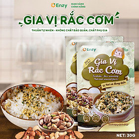 Gia Vị Rắc Cơm Ăn Dặm Cho Bé, Đồ Ăn Furikake Vị Hạt Và Rong Biển