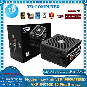 Mua Nguồn máy tính VSP 1000W TEREX VXP1000TGD 80 Plus Bronze - Hàng chính hãng VSP phân phối