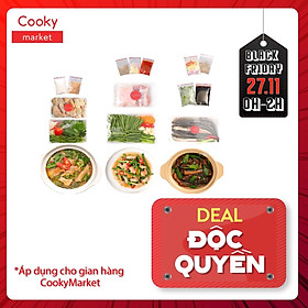 Combo Mộc Mạc Miền Nam (Canh gà lá giang - Thịt ba chỉ xào đậu đũa - Cá kèo kho rau răm - Trái cây tươi theo mùa)