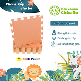 Thảm xốp lót sàn cho bé - đơn màu (10 miếng, diện tích 1m2)