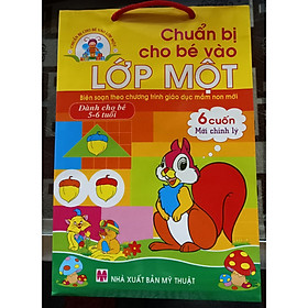 Chuẩn bị cho bé vào lớp 1 - túi 6 cuốn ( 5-6tuổi)