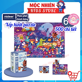 Hình ảnh Bộ tranh xếp hình, ghép hình Mideer 500 mảnh - Lễ hội hóa trang (Puzzle)