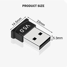 Mua USB Bluetooth 5.0 Thu Phát Tín Hiệu 2 Trong 1 Tiện Dụng Cho Loa Tai Nghe Chuột Bàn Phím  Máy Tính Máy In