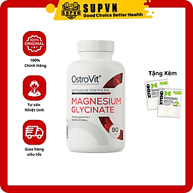 Ostrovit Magnesium Glycinate (90 Viên) - Cải Thiện Giấc Ngủ, Tâm Trạng Chức Năng Thần Kinh Và Cơ Bắ