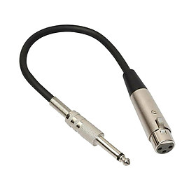 3Pin XLR Male To 1/4