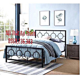 Mua Giường sắt mỹ nghệ Đại thành 1m6x2m
