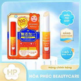 Son Dưỡng Chống Nứt Nẻ Môi Dành Cho Bé Từ 06 Tháng Tuổi Và Làn Da Nhạy Cảm Kissme Mommy Lips (2.5G )
