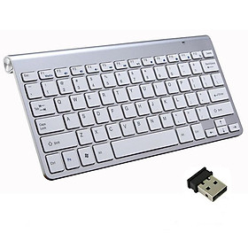 Mini Bàn Phím Đa Phương Tiện Và Chuột Cho Laptop Và Máy Tính Bảng Bàn Phím Không Dây 2.4G/Bluetooth-Tương Thích Bàn Phím - one
