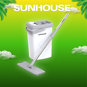 Bộ lau nhà đa năng Space Saving Sunhouse KS-CL3211P