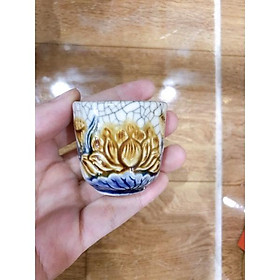 Mua Chén kỷ thờ men rạn nổi cao cấp Bát Tràng