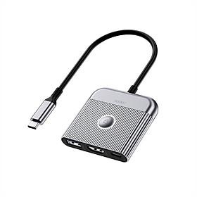 Mua Hub Chuyển Đổi WI WU Travel 3-IN-1 TYPE C WI-HB002 - Hàng Chính Hãng