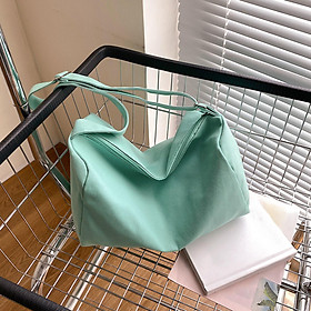 Shoulder Bag Canvas Large Capacity Adjustable Strap Women Handbag for Work