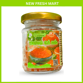 Trứng Cá Hồi Nauy Sushi Sashimi - Hủ 120Gr