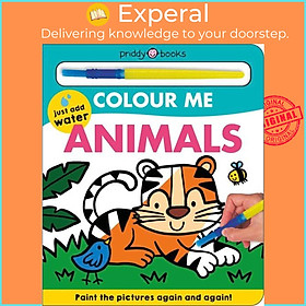 Sách - Colour Me: Animals by Roger Priddy (UK edition, boardbook)