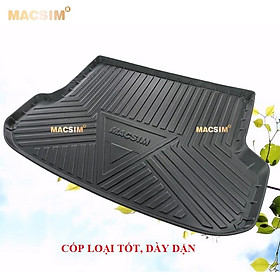 Thảm lót cốp Lexus RX 450H 2016-2022 (qd) nhãn hiệu Macsim chất liệu tpv cao cấp màu đen