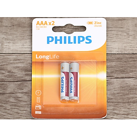 Mua Pin AAA Philips vỉ 2 viên