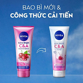 Sữa Dưỡng Thể Dưỡng Trắng Nivea Nivea Extra White C & A Vitamin - 170ml - 99191