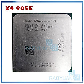 Bộ xử lý CPU lõi tứ AMD Phenom II X4 905e 2,5 GHz 65W HD905EOCK4DGM/HD905EOCK4DGI Ổ cắm AM3