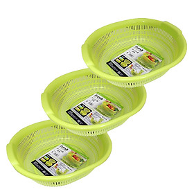Mua Combo Rổ nhựa 5.3L màu xanh nội địa Nhật Bản