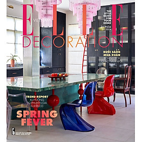 Tạp chí elle decoration tháng 1/2024 - spring fever