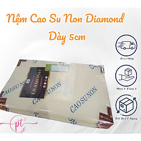 Nệm Cao Su Non Diamond Gold 5cm ( Giao Màu Ngẫu Nhiên )