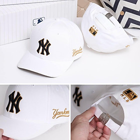 Nón kết, mũ lưỡi trai NY kim tuyến phối vải kaki form đẹp thời trang đường phố