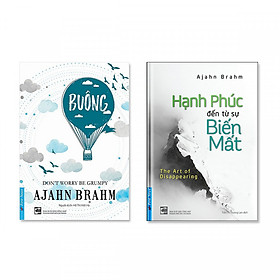 [Download Sách] Combo Hạnh Phúc Đến Từ Sự Biến Mất + Buông Bỏ Buồn Buôn (Tái Bản)