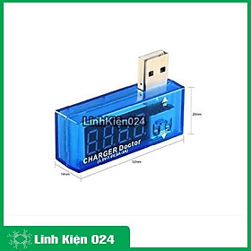 Hình ảnh sách Test điện thoại, sạc dự phòng - USB đo dòng đo áp V1