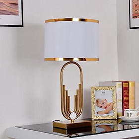 Mua Đèn bàn tô điểm táp sofa Đđặt bàn phòng ngủ decor thiết kế bên trong phong thái hiện đại.