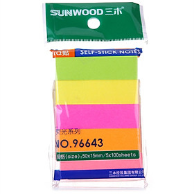 12 Xấp Giấy Ghi Chú SUNWOOD 96681