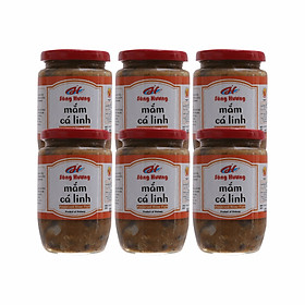 6 Hũ Mắm Cá Linh Sông Hương Foods Hũ 400g