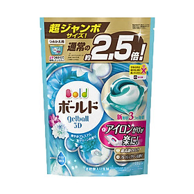 Túi viên giặt xả 3d gel ball tiện dụng - nội địa nhật bản