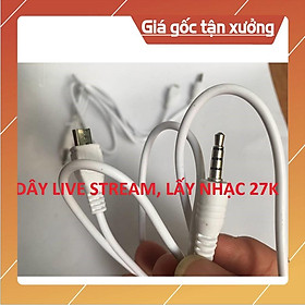 Mua Dây Lấy Nhạc   Dây Live Stream Cho Micro Hát Bluetooth  Sound Card V8