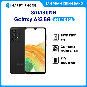 Mua Điện Thoại Samsung Galaxy A33 5G (6GB/128GB) - Hàng Chính Hãng - Đã kích hoạt bảo hành điện tử