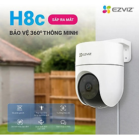 Camera Wifi Trong Nhà Ngoài Trời PTZ EZVIZ Quay Quét 355 độ Tích Hợp Ai - Có Màu Ban Đêm - Hàng Chính Hãng