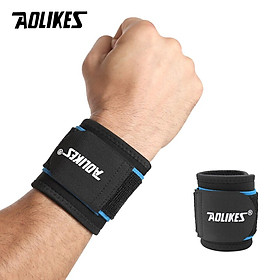 Băng cổ tay tập gym AOLIKES A-7938 Sport wrist support