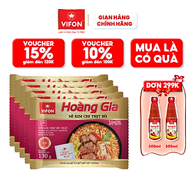 Thùng 18 mì kim chi thịt bò hoàng gia vifon