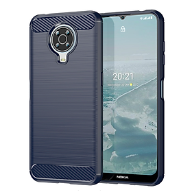Ốp lưng chống sốc Vân Sợi Carbon cho Nokia G10/ G20 - Hàng nhập khẩu
