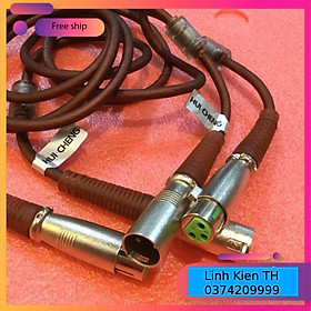 Mua Dây micro 2 đầu canon đực cái loại Jin dài 1.5m