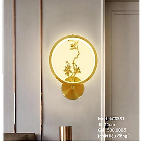 Mua Đèn tường trang trí phòng khách  phòng ngủ bằng đồng