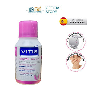 Nước súc miệng ngăn ngừa mảng bám dành cho nướu nhạy cảm Vitis Gingival