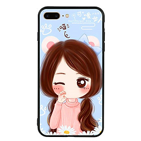 Ốp lưng viền TPU cao cấp cho điện thoại Iphone 7 Plus/8 Plus -Baby Girl