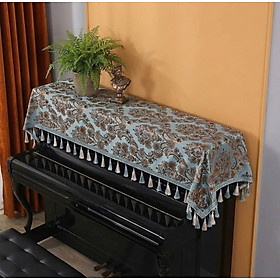 Khăn phủ đàn piano cơ đàn piano điện tử 88 phím phong cách Châu Âu cổ điển sang trọng chống bụi chống xước - HÀNG CHÍNH HÃNG