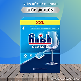 Viên rửa bát Finish Classic 100 viên/ hộp - Hương Chanh