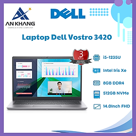 Mua Laptop DELL VOSTRO 3420/ CORE I5-1235U UPTO 4.4GHZ/ 14.0INCH / 8GB RAM/ 512GB SSD/ WIN 11HOME/ OFFICE HOME & STUDENT 2021/ WIRELESS-BLUETOOTH/ 3CELL 41WHR-1YR-65W ADPT/ 3YRS PRO - Hàng Chính Hãng - Bảo Hành 36 Tháng Tại Dell Việt Nam